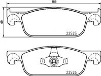 Renault Clio IV (13-) Symbol III (13-) Twingo (14-) Dacia Logan I-II MCV Sandero (07-)(12-) - Uzun Kulak n