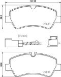 Ford Tourneo Connect (14-) Tourneo Custom (12-18)(18-) Transit V363 (14-) - kaz Kablolu Arka