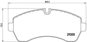 Mercedes Sprinter (06-) VW Crafter (06-) ift Teker - n